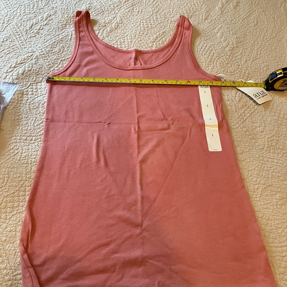 Pink Fitted Tank Top